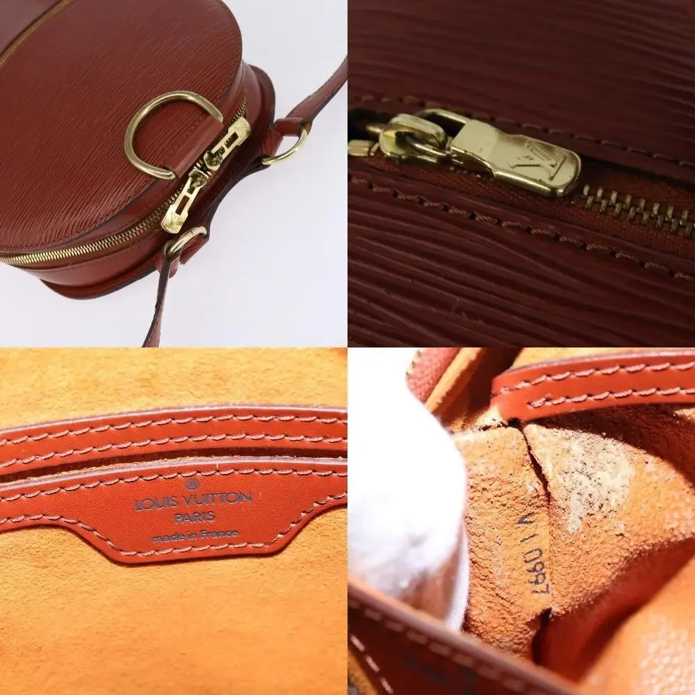 Louis Vuitton Epi Mabillon Backpack Brown